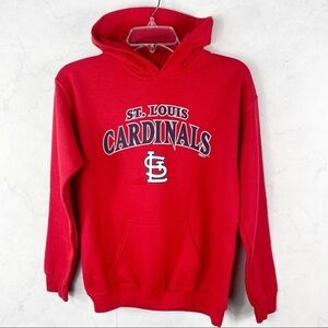 [Stiches] Red St. Louis Cardinals Hoodie